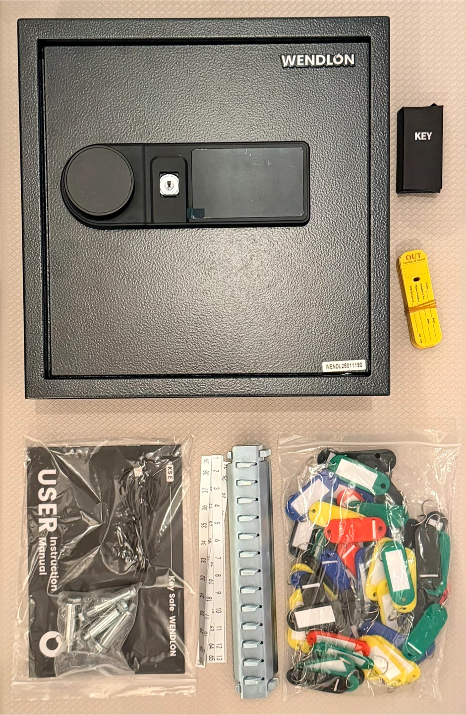 65-Key Electronic Key Safe Lock Box Wendlon - photo 4
