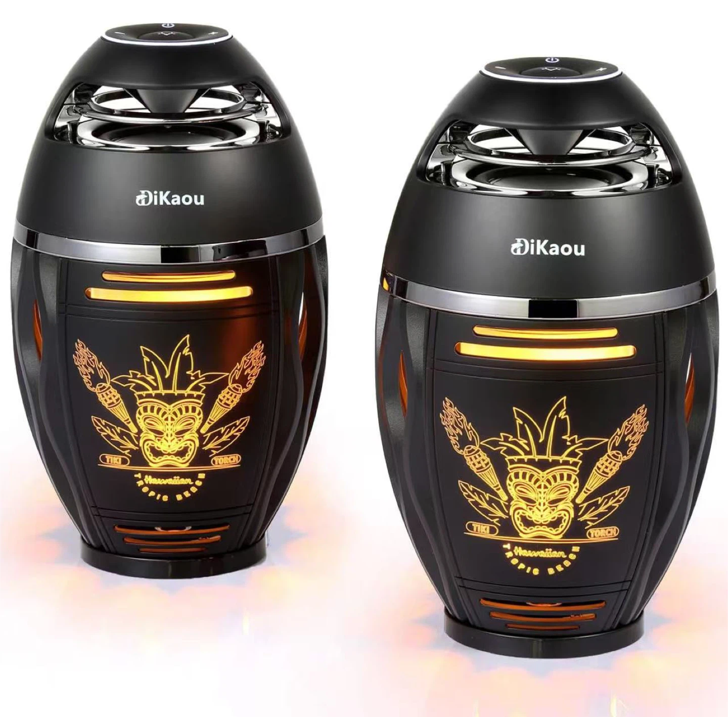 Tiki Torch Bluetooth Speakers - Set of 2