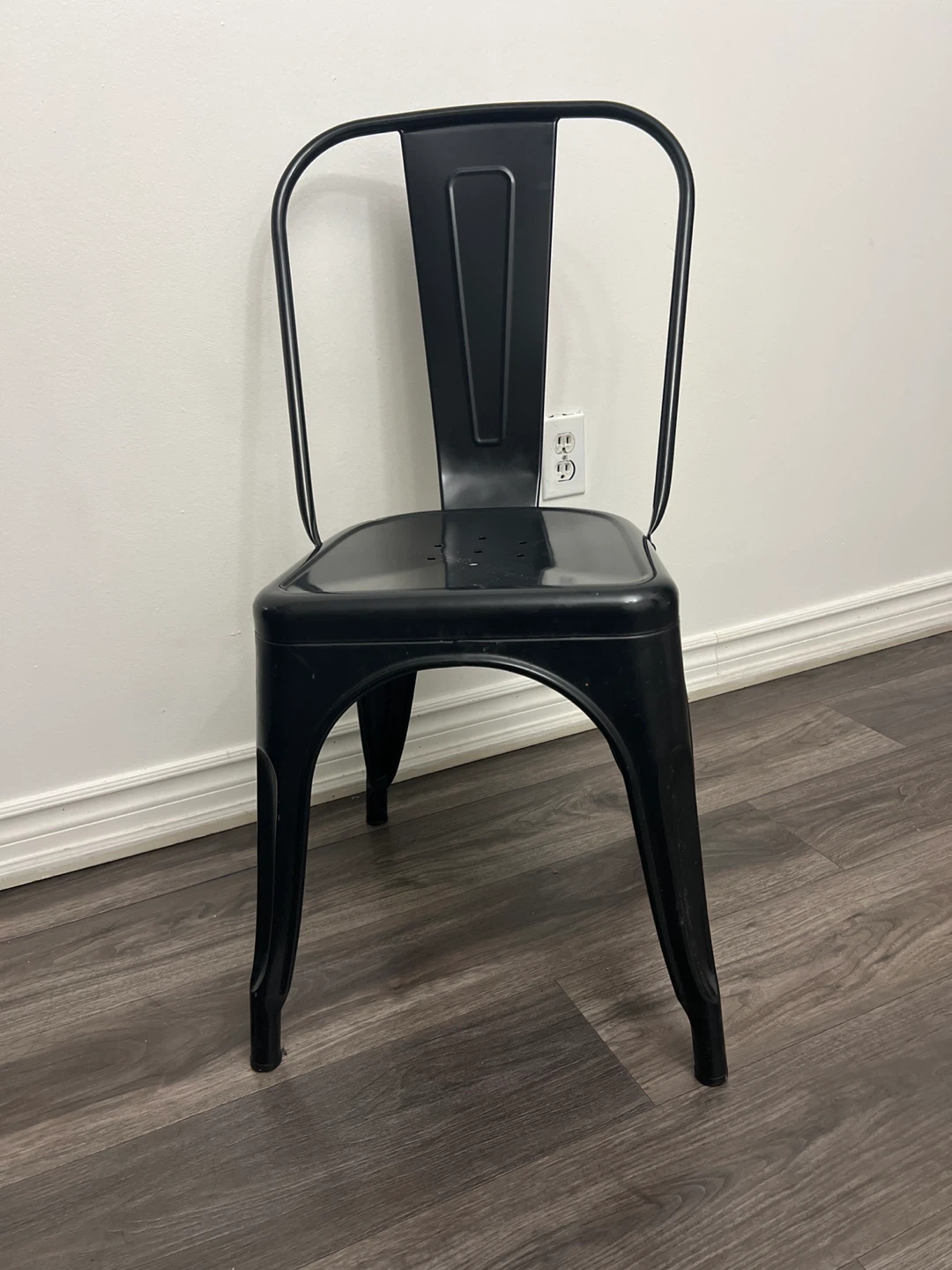 Black Metal Dining Chair