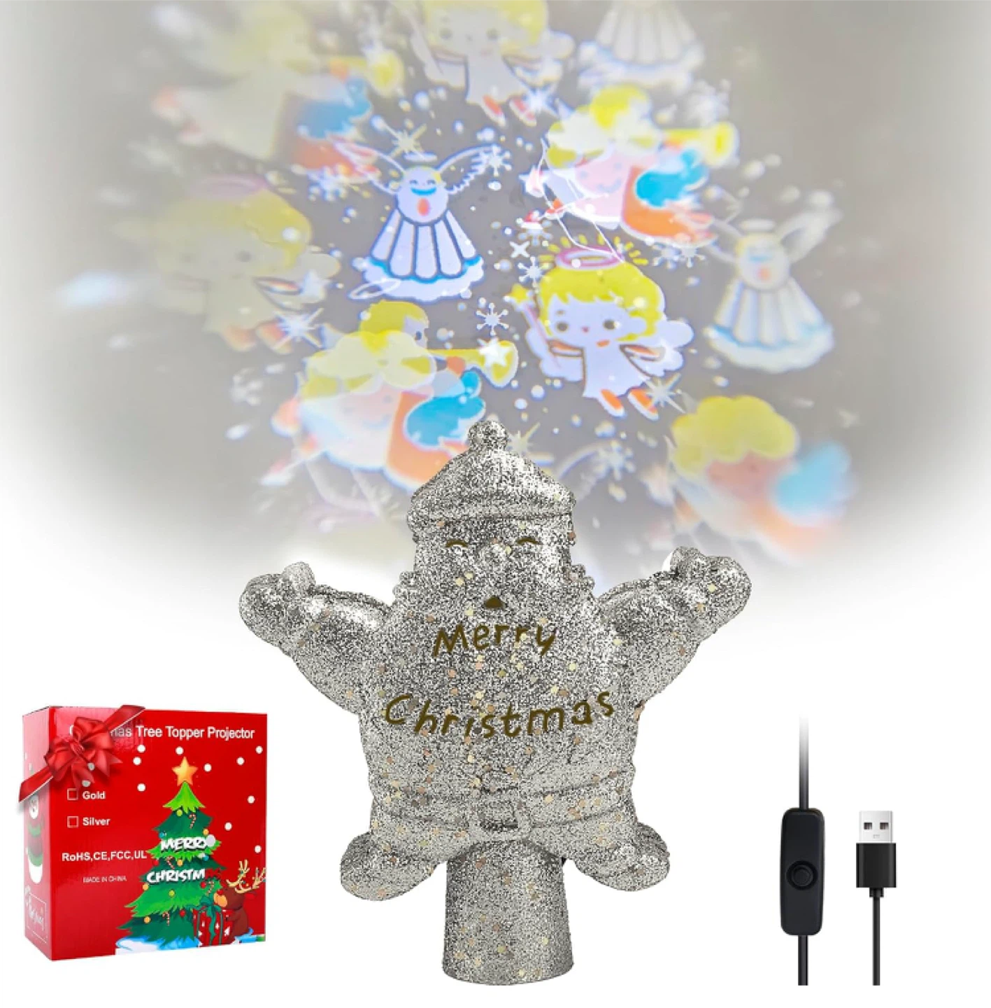 Christmas Tree Topper Projector