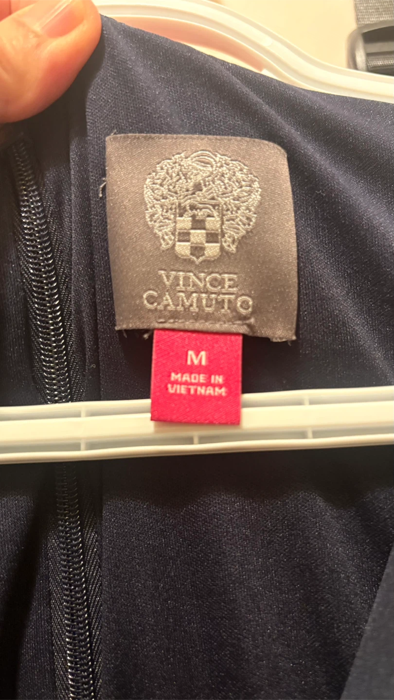 Vince Camuto Navy Jumpsuit - Size M - New with Tags - photo 3