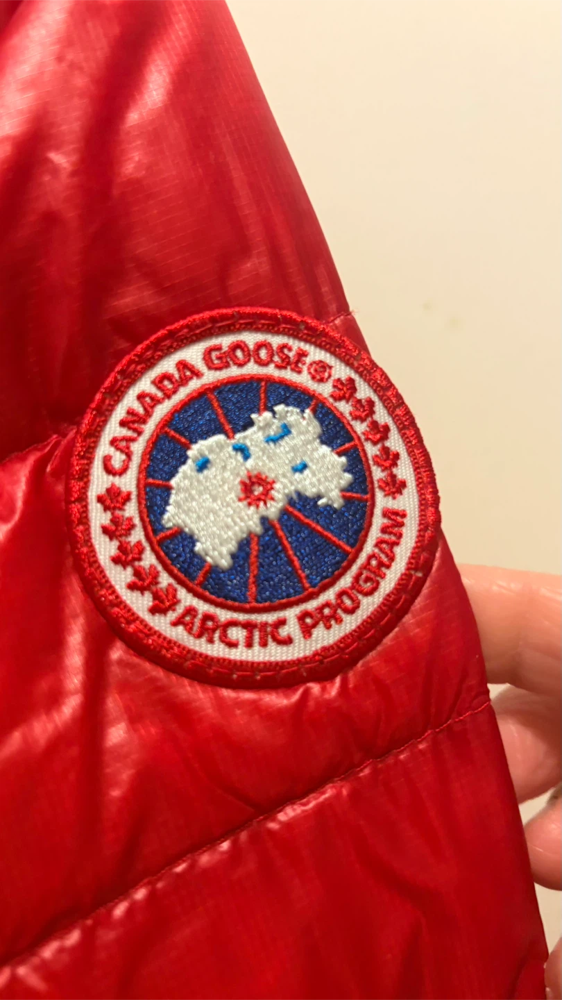 New Canada Goose Red Down Jacket - Size S/P - photo 2
