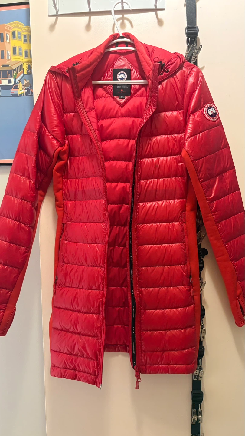 New Canada Goose Red Down Jacket - Size S/P