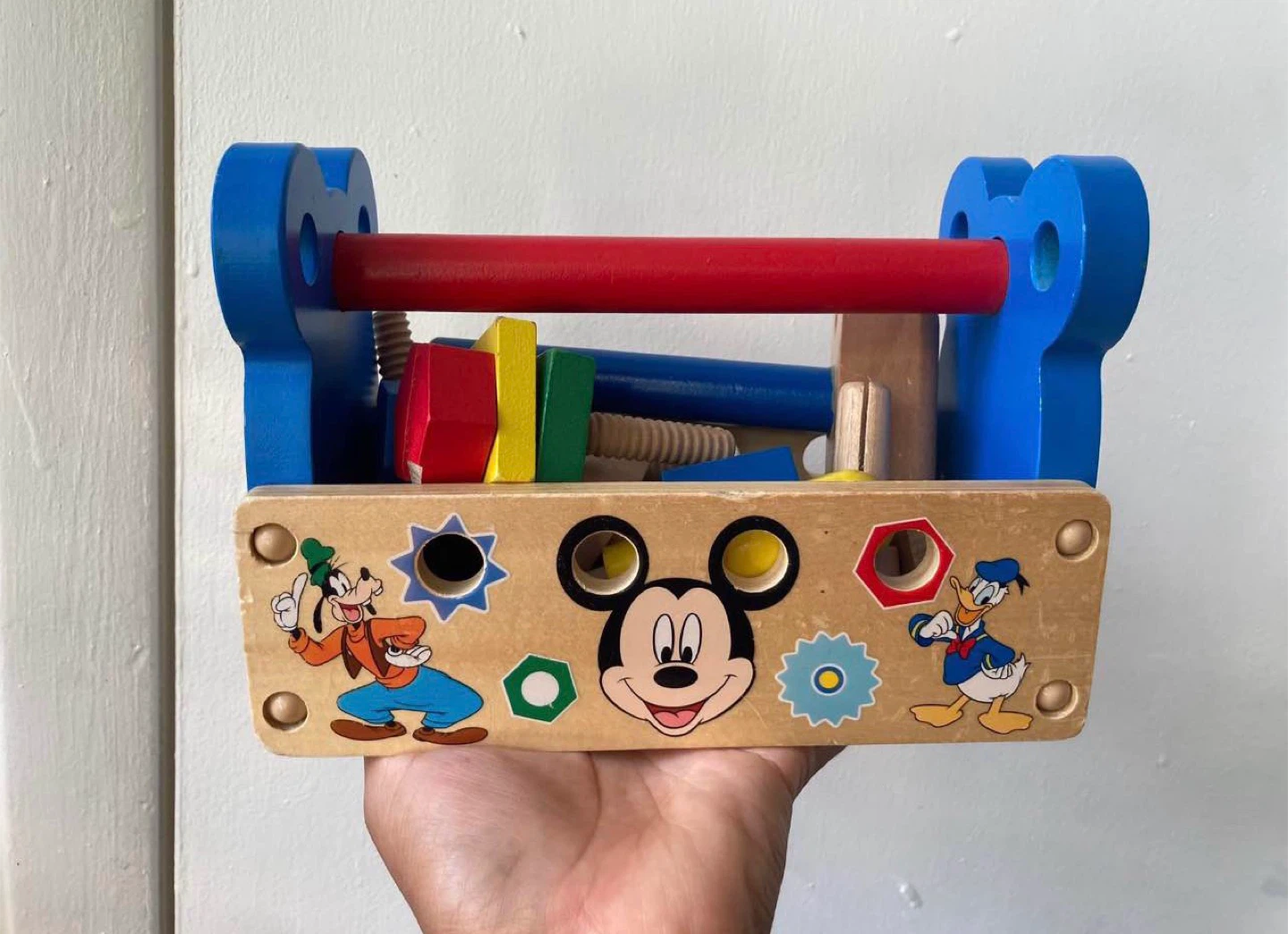 Mickey Mouse wooden toolbox 🥕 - photo 2