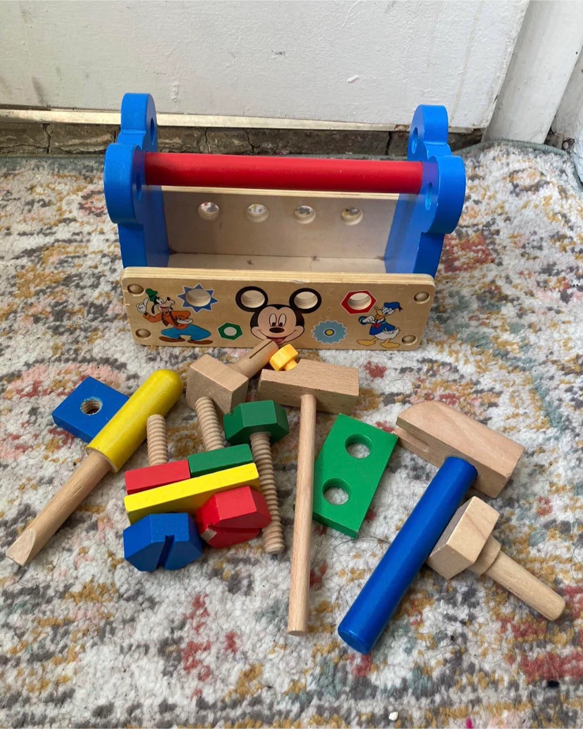 Mickey Mouse wooden toolbox 🥕