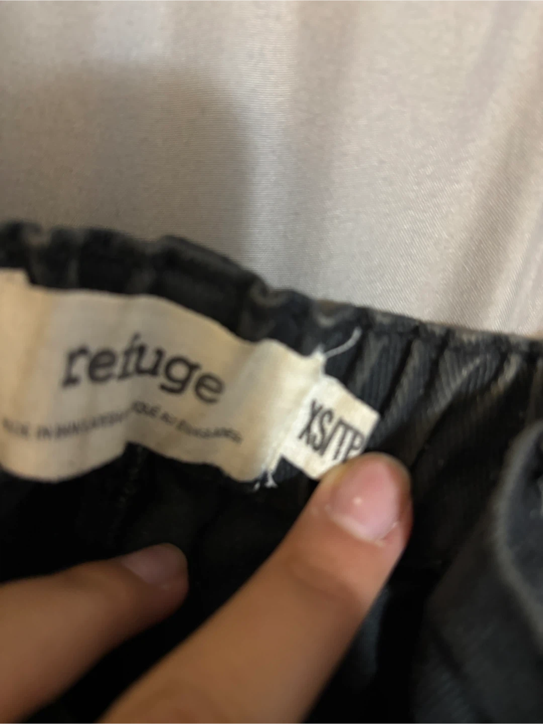 Black Cargo Pants - Size XS - photo 2