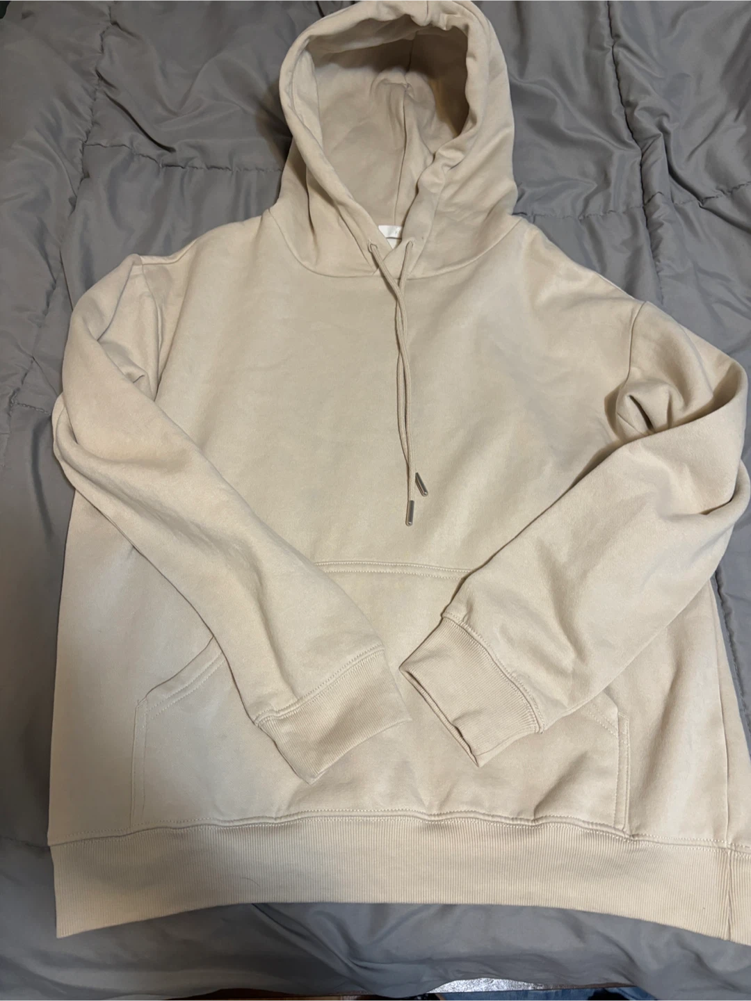 Beige Hoodie