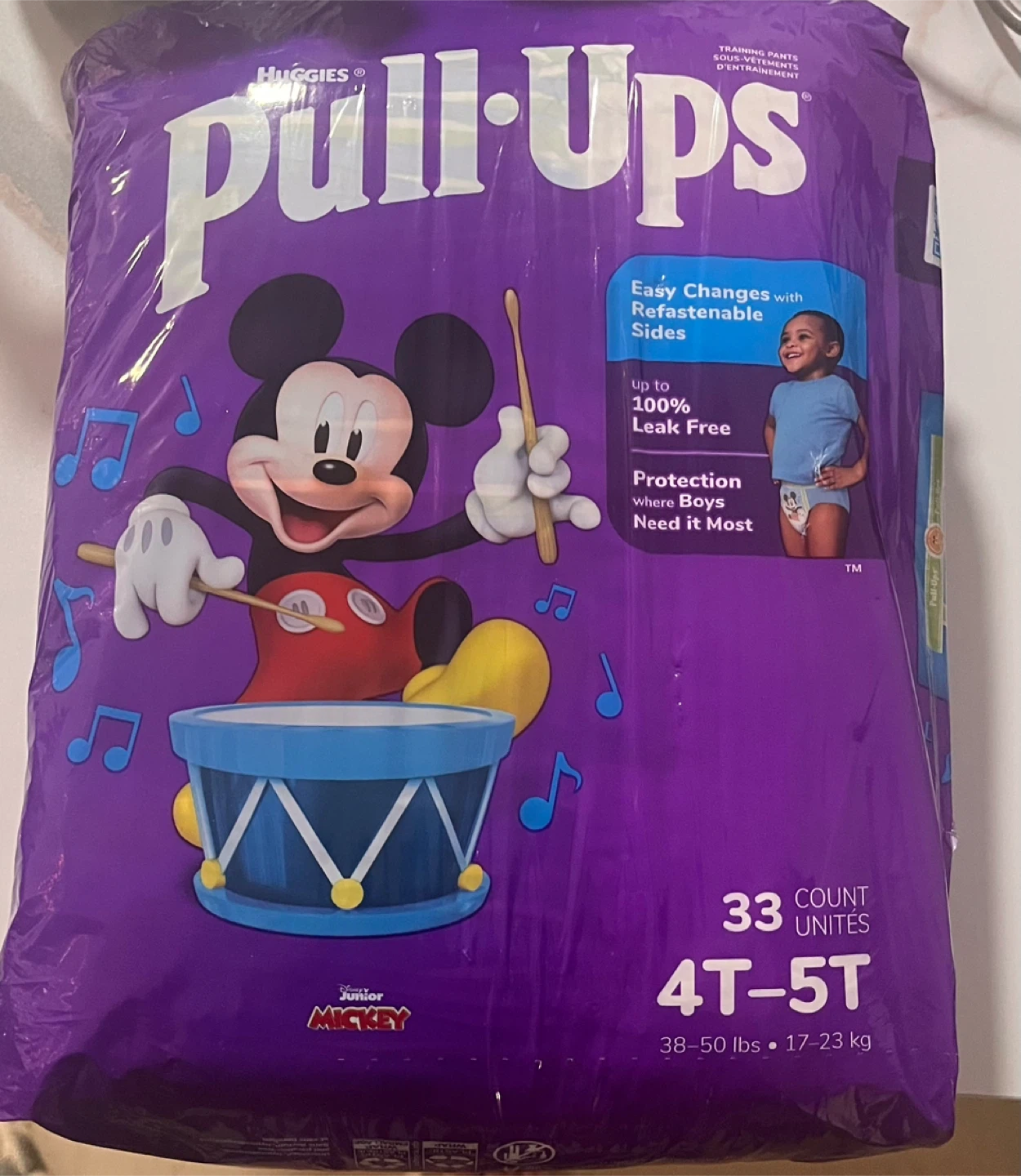 Pull-Ups Boys' Training Pants, Size 4T-5T - photo 3