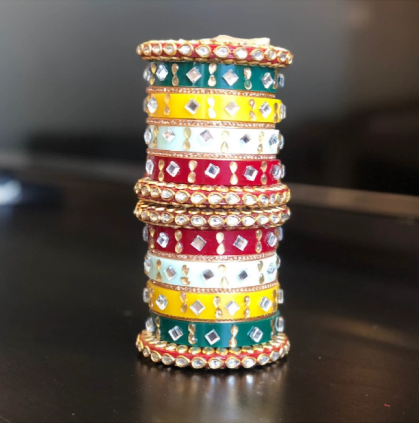 Colorful Indian Bangles Set / rajasthani chooda set