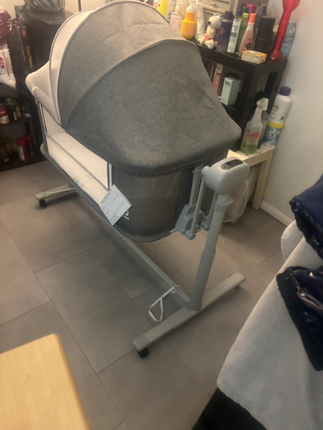 Grey Baby Bassinet - photo 4