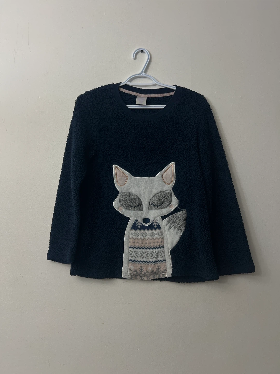 Children's Place Fox Sweater - Size 7/8