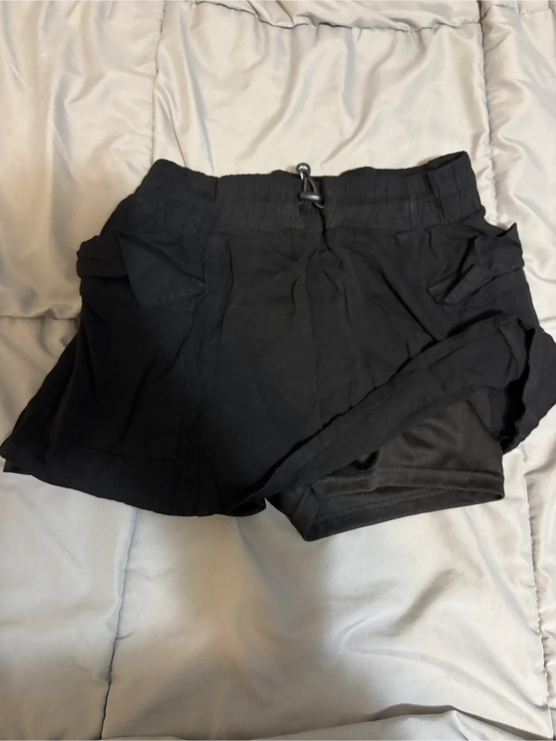 Black Athletic Skort