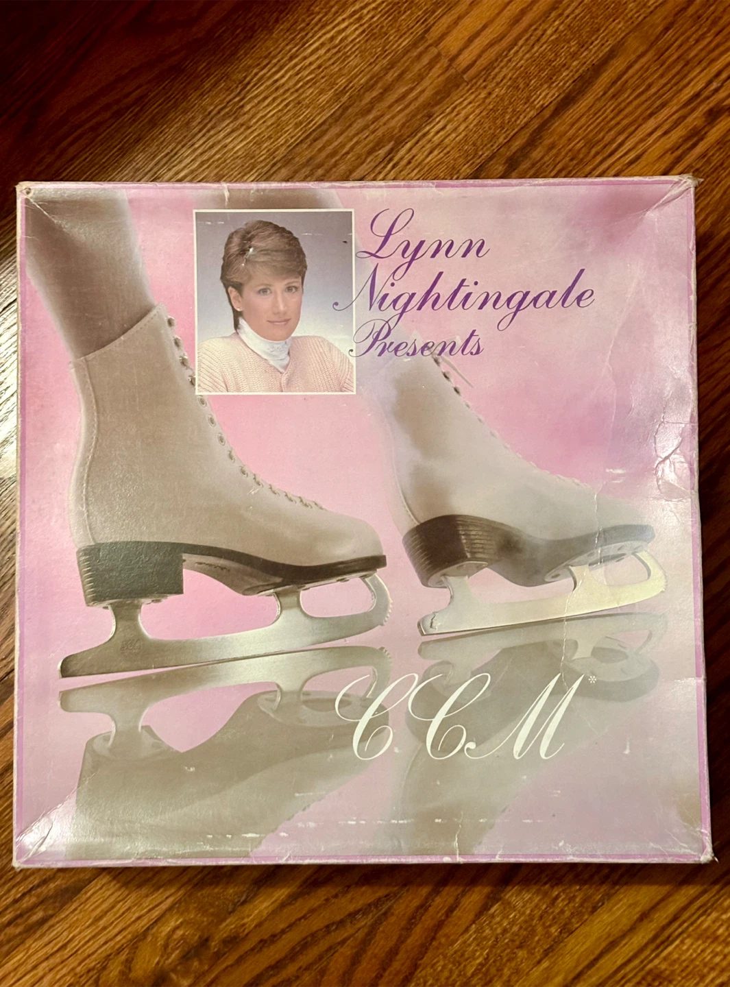 Vintage CCM Lynn Nightingale Ice Skates - Size 8