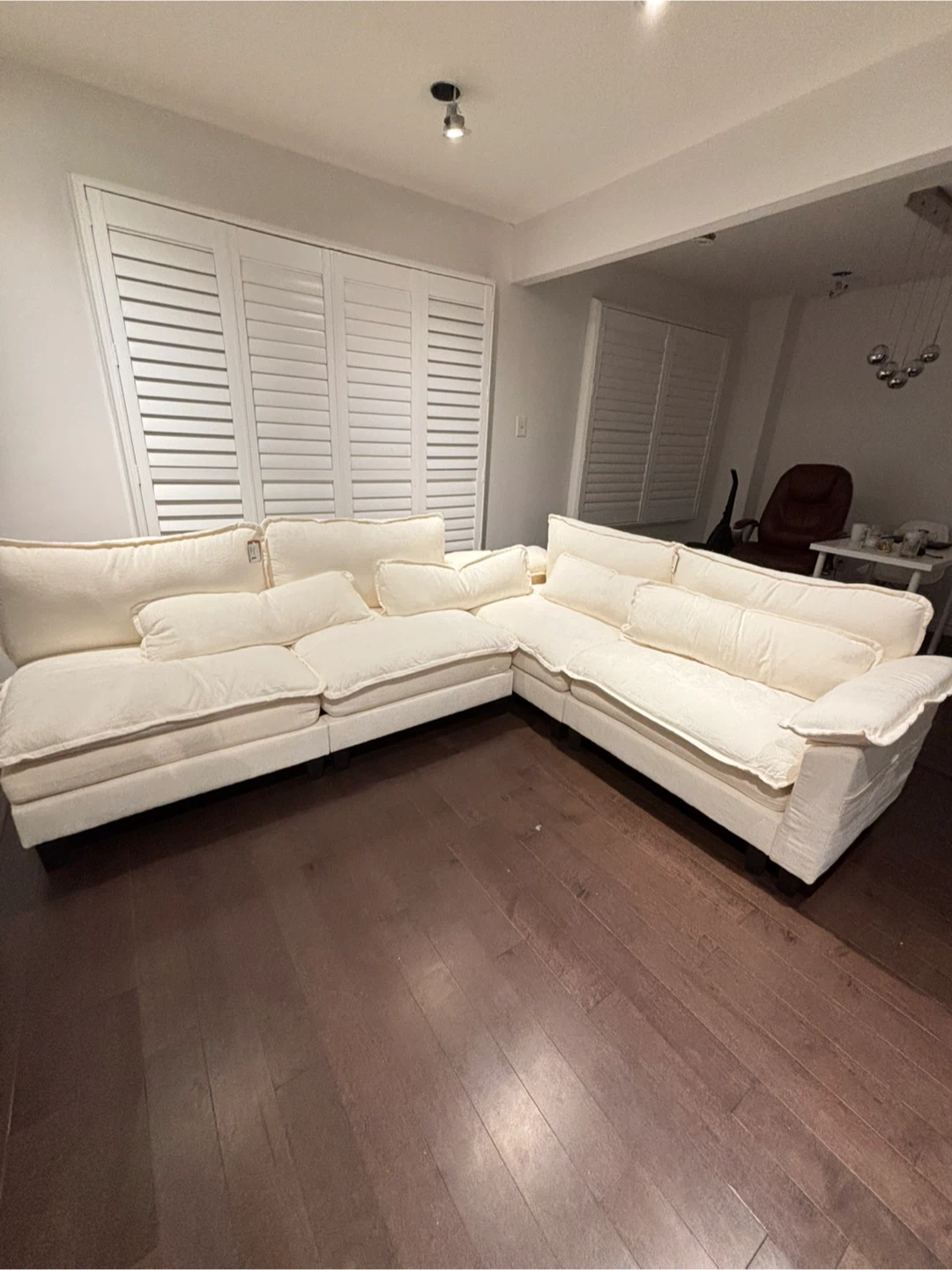 Cream Sectional Sofa