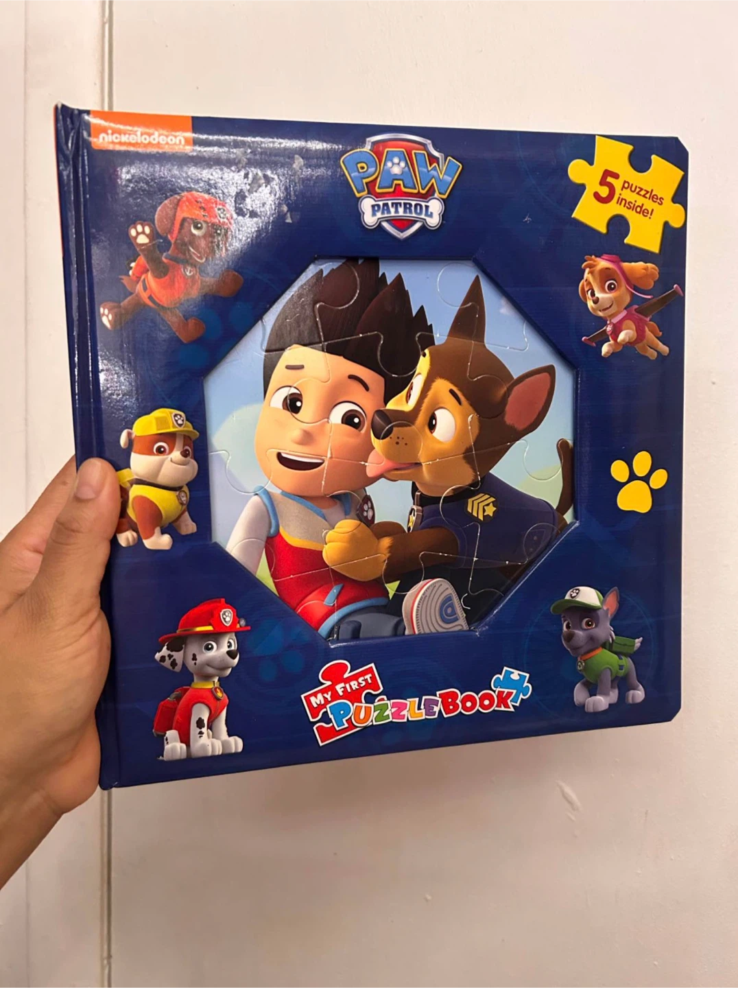 New paw patrol puzzle book 🥕
