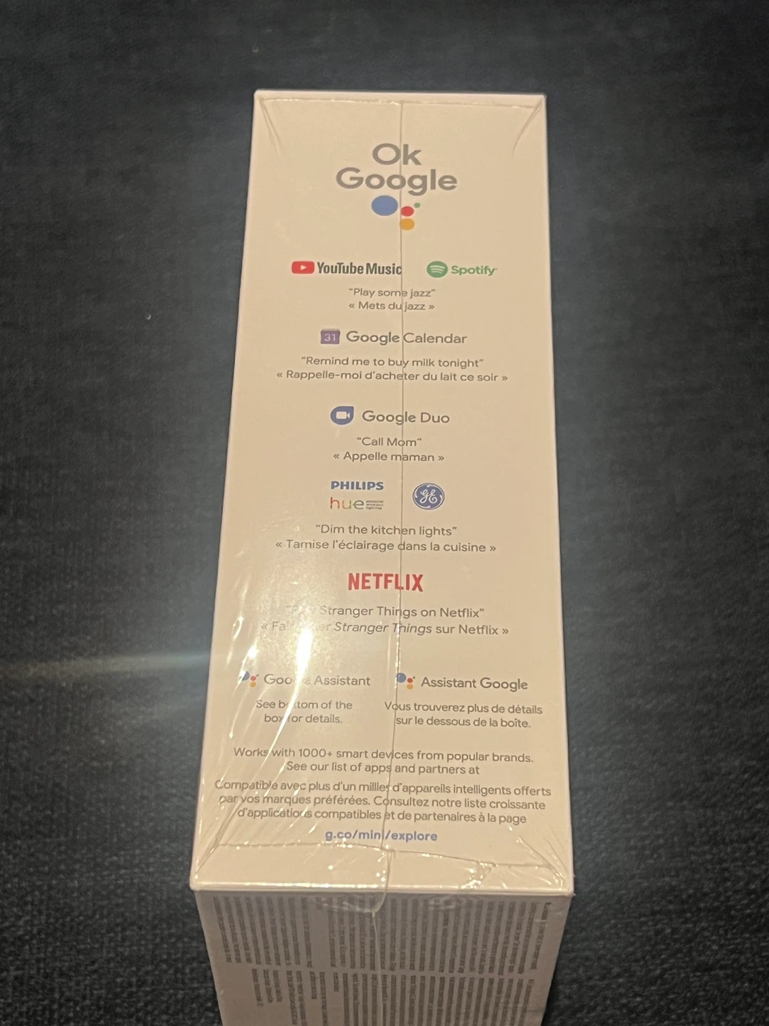 New Google Nest Mini 2nd Generation - Smart Speaker - photo 2