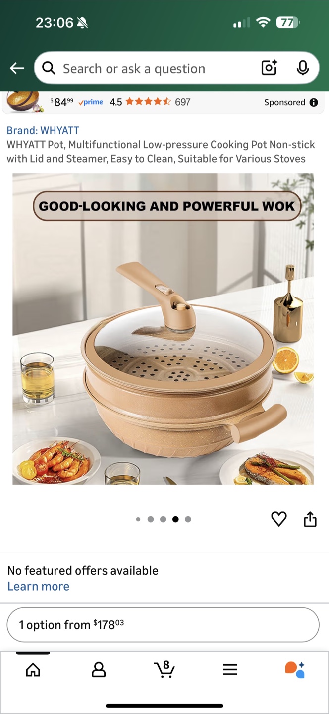 WHYATT Pot with Steamer