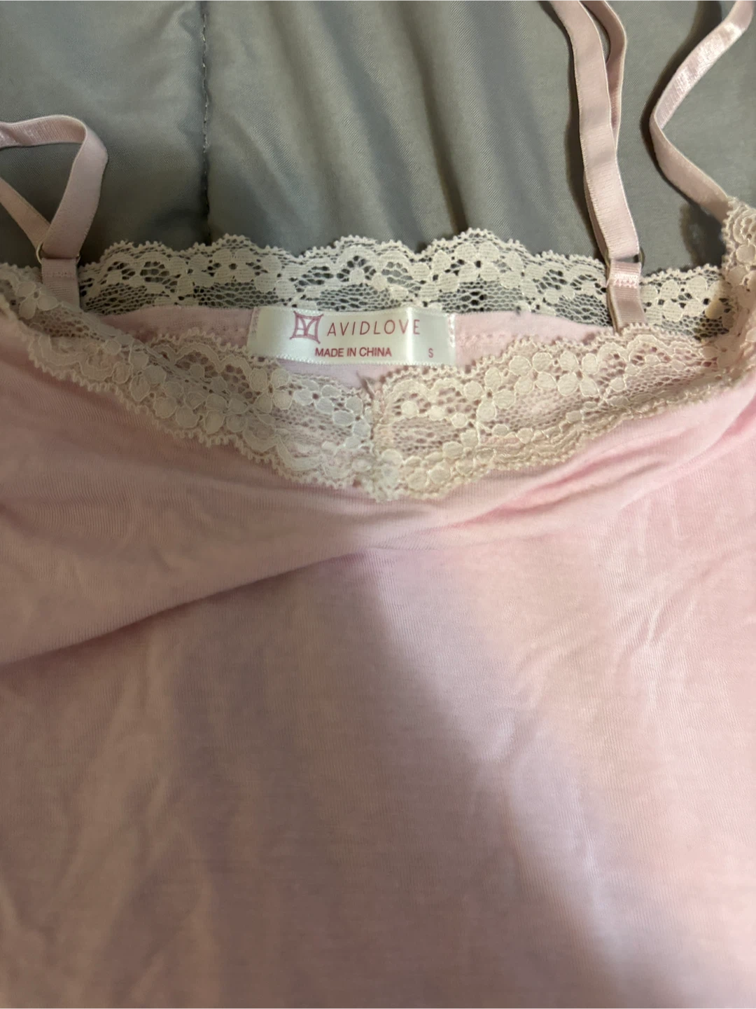 Avidlove Pink Lace Pajama Set - Size S - photo 2