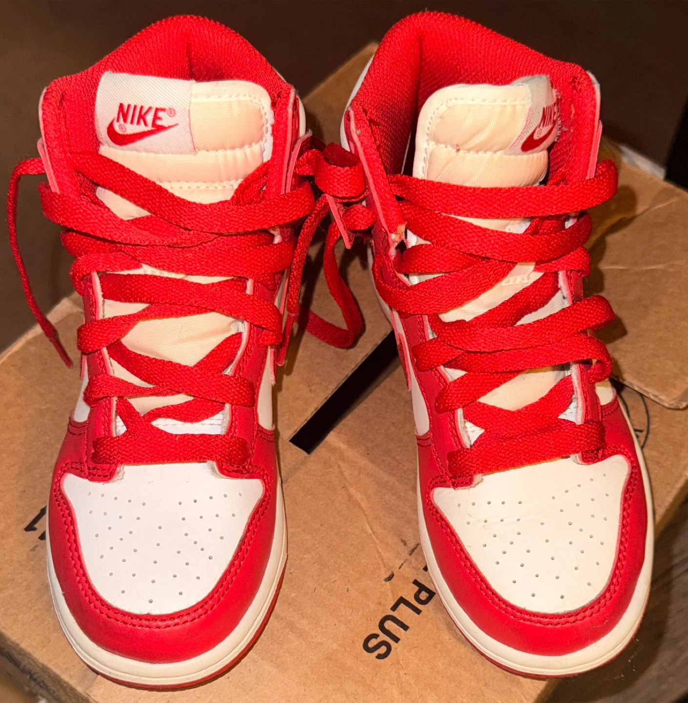 Nike Dunk High Red/White 13C - photo 2