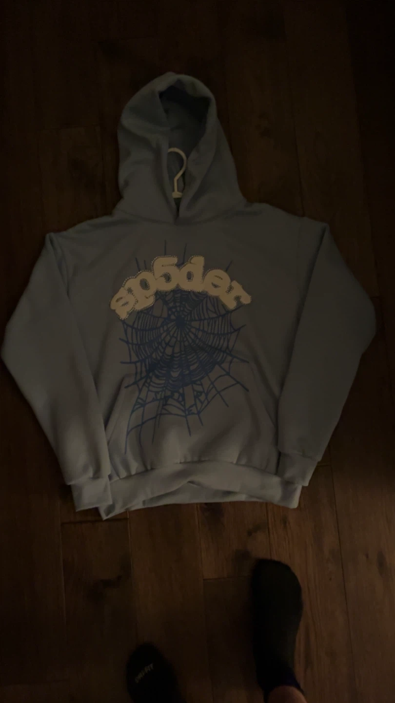 Sp5der Hoodie - Size M - Blue