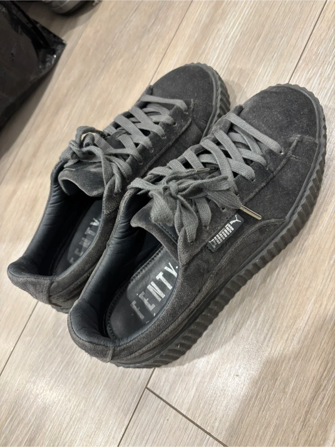 Puma Fenty by Rihanna Creeper Velvet Gray, US 8.5 - photo 2