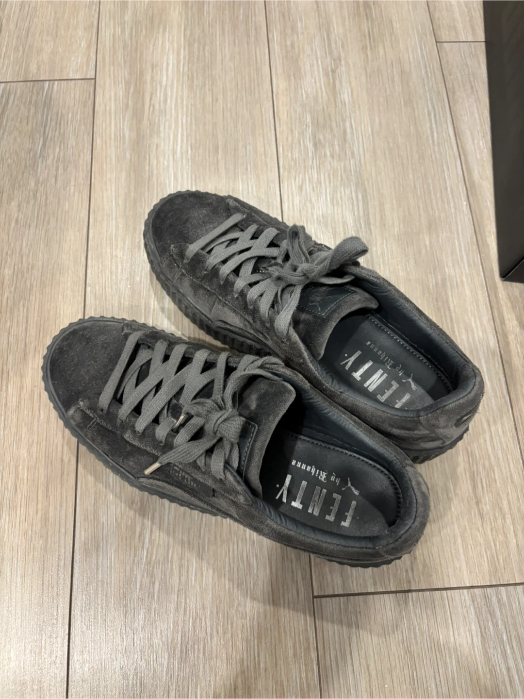 Puma Fenty by Rihanna Creeper Velvet Gray, US 8.5 - photo 5