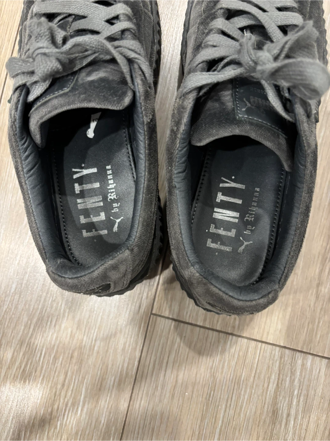 Puma Fenty by Rihanna Creeper Velvet Gray, US 8.5 - photo 4