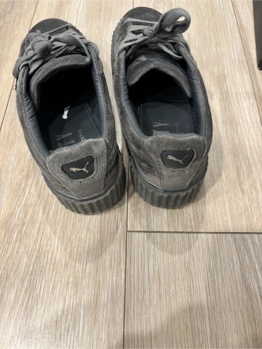 Puma Fenty by Rihanna Creeper Velvet Gray, US 8.5 - photo 3