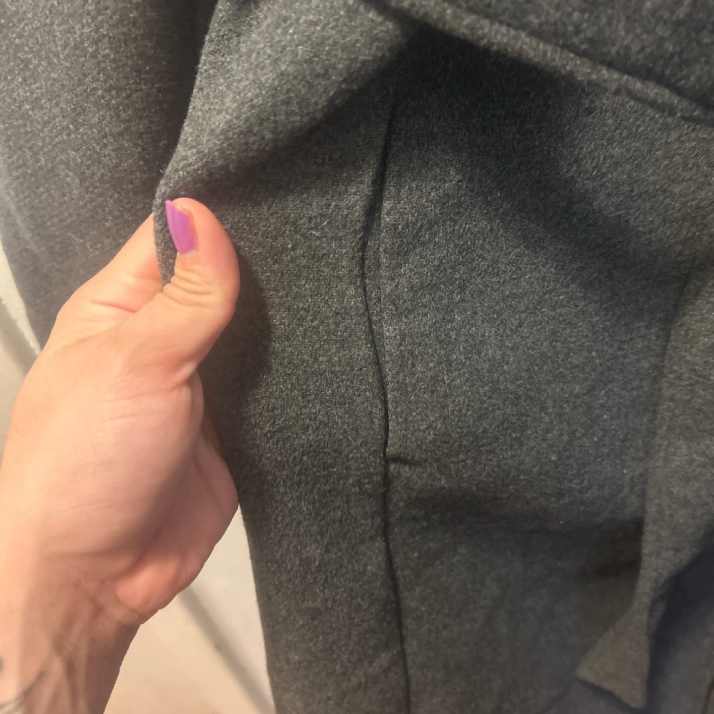 H&M Tie-Belt Coat Dark Gray #cleanout - photo 5