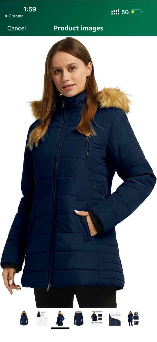 Wantdo Puffer Coat - Size M,L,XL,XXL,XXXL