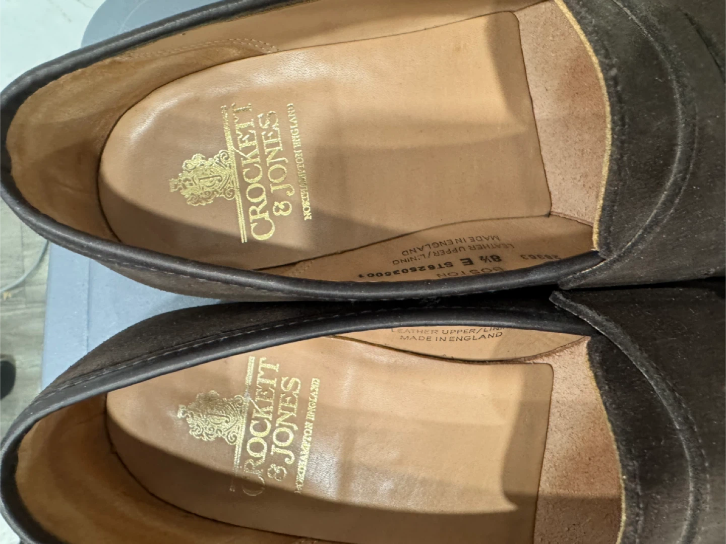 Crockett & Jones boston suede loafers - photo 2