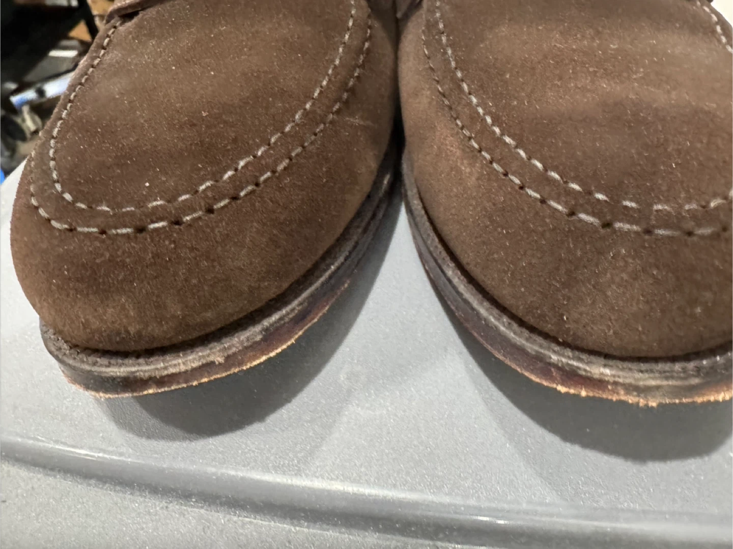 Crockett & Jones boston suede loafers - photo 3