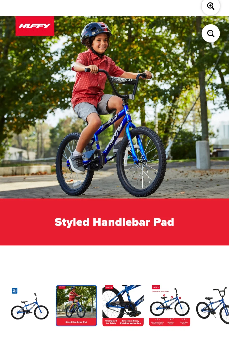 Huffy Rock It 20-inch Boy's Bike - Blue - photo 2