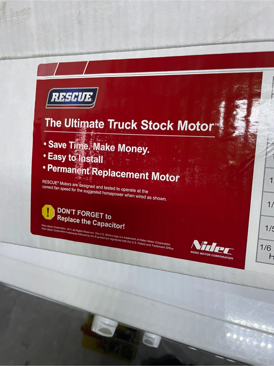 Rescue Direct Drive Blower Motor