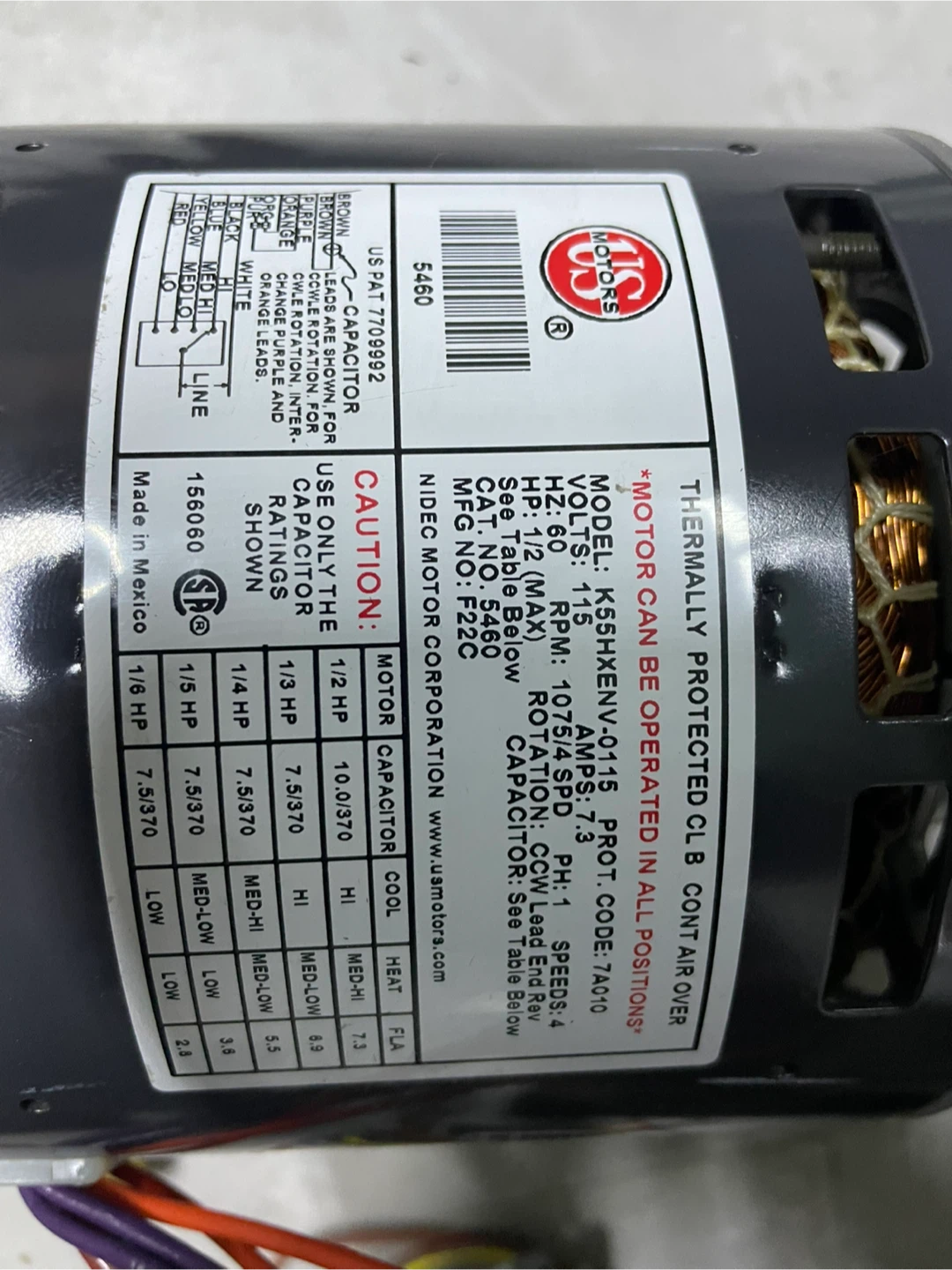Rescue Direct Drive Blower Motor - photo 3