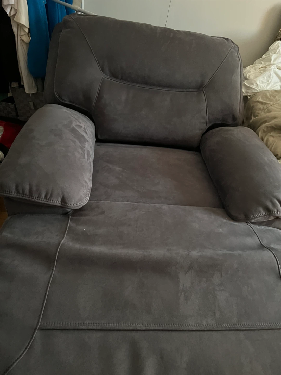 Grey Recliner Chair - photo 2