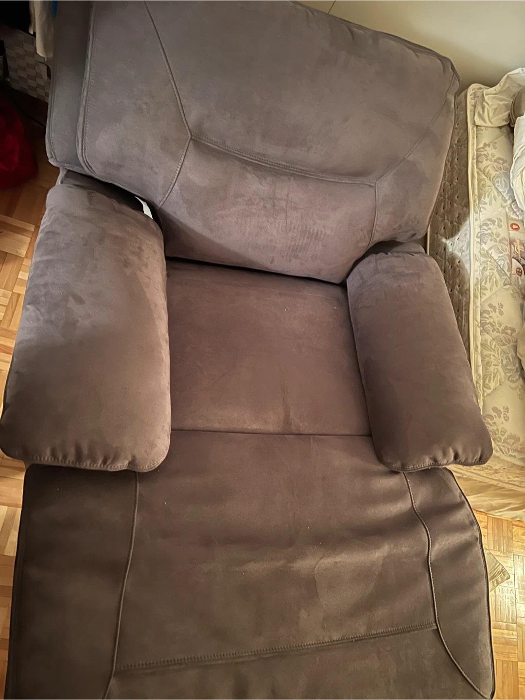 Grey Recliner Chair