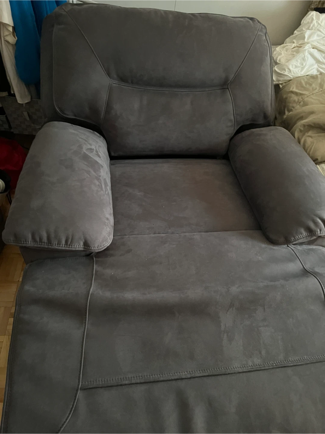Grey Recliner Chair - photo 4