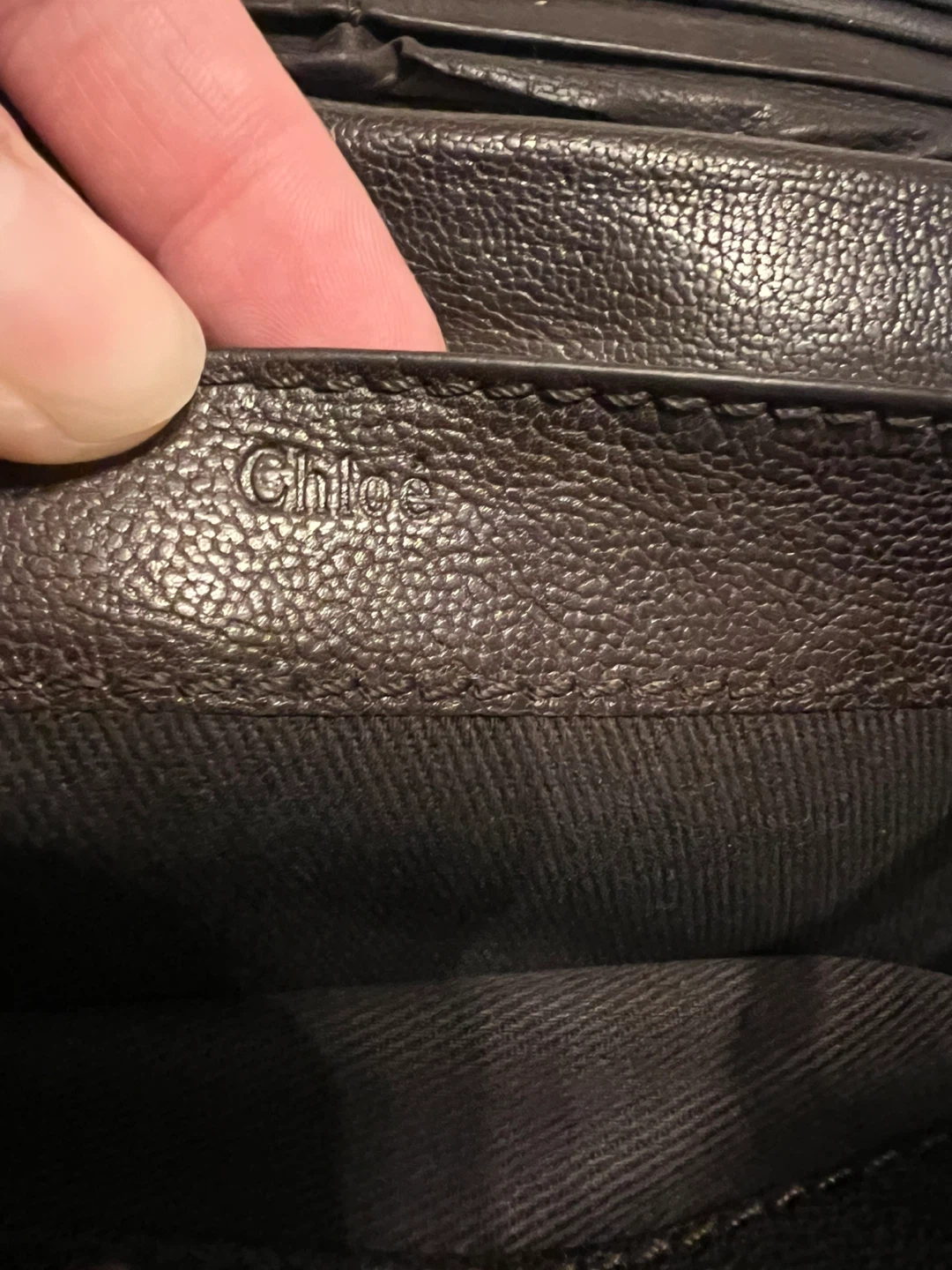 Authentic Chloe Wallet Horse Charm - photo 3