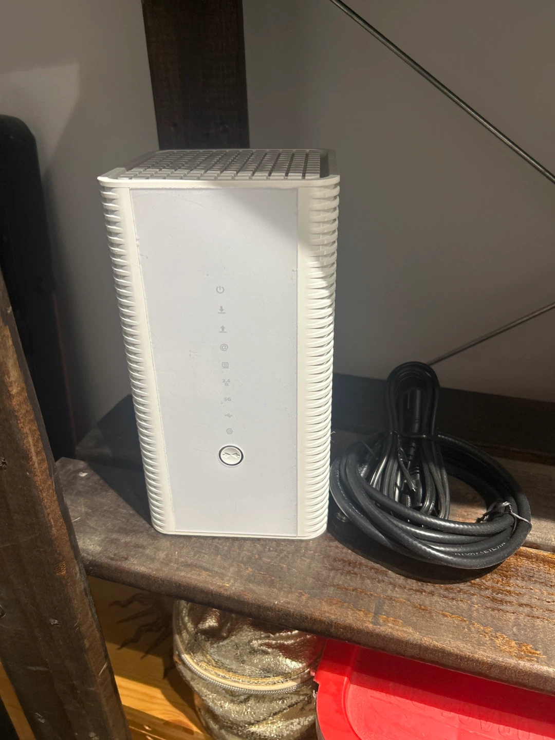 White WiFi Router