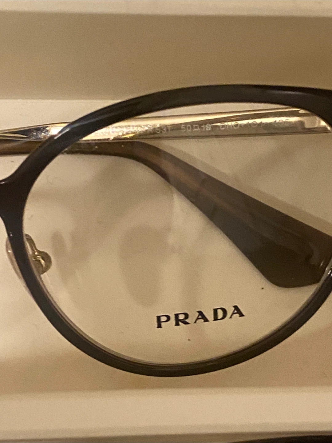 Prada Eyeglasses VPR 53T 50 19 Black - photo 2