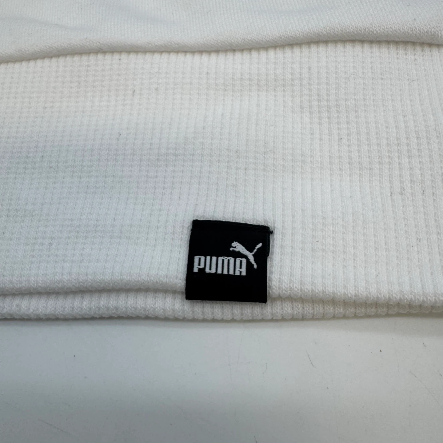 PUMA White Half Button Sweatshirt Relaxed Fit Unisex XL - photo 4