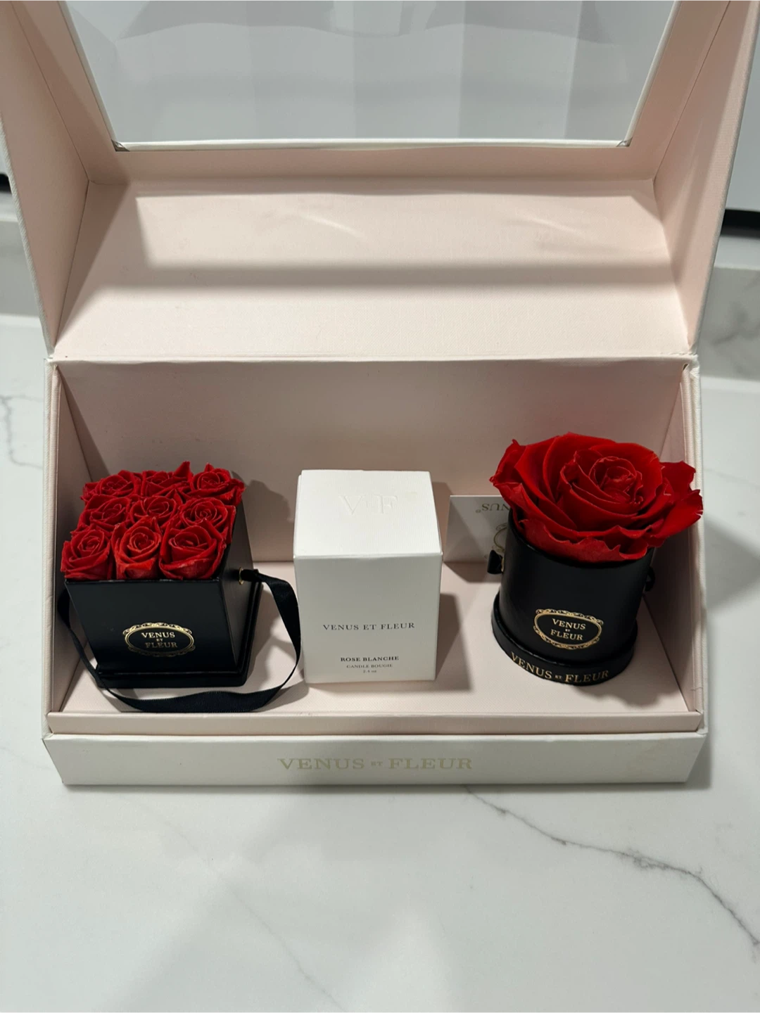 Venus Et Fleur Le Mini Square & Candle Set