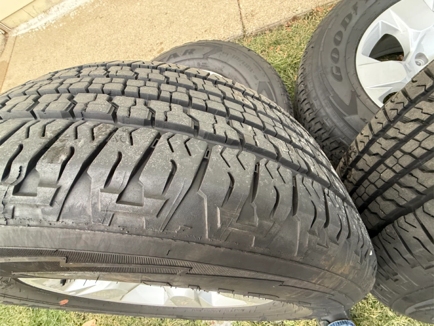 Goodyear Wrangler AT Tires & Rims - Set of 4 - photo 2