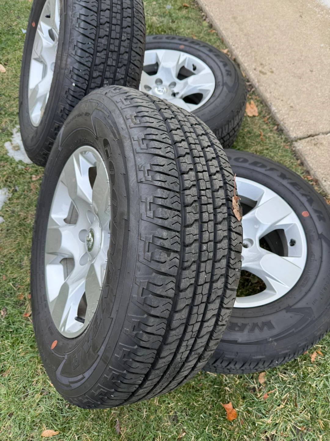 Goodyear Wrangler AT Tires & Rims - Set of 4 - photo 5