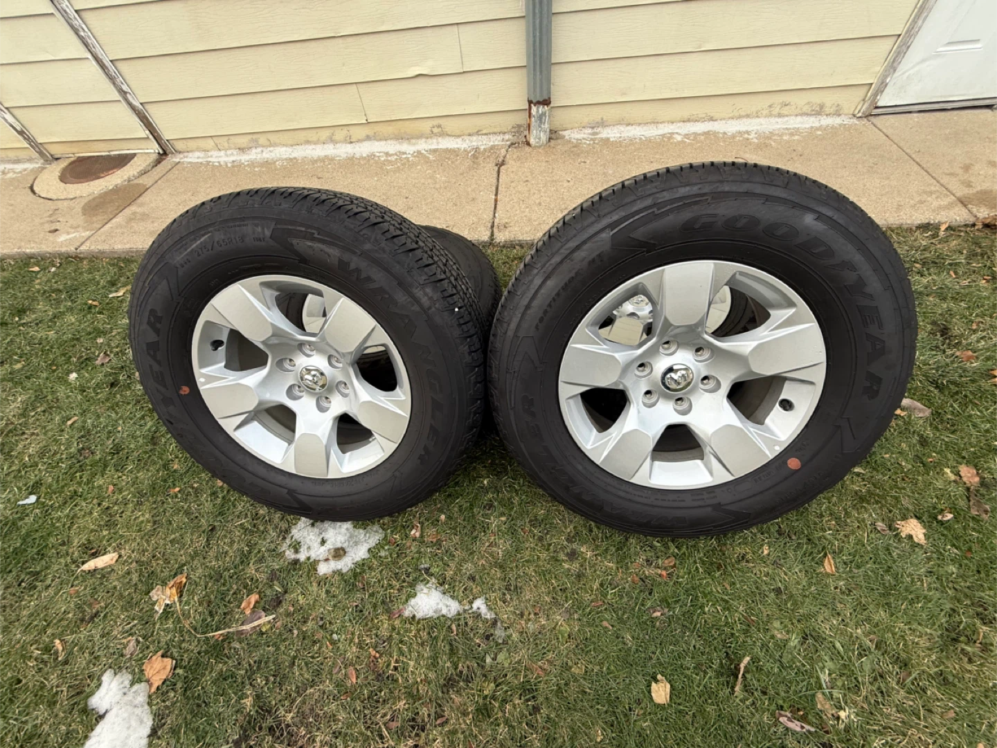 Goodyear Wrangler AT Tires & Rims - Set of 4