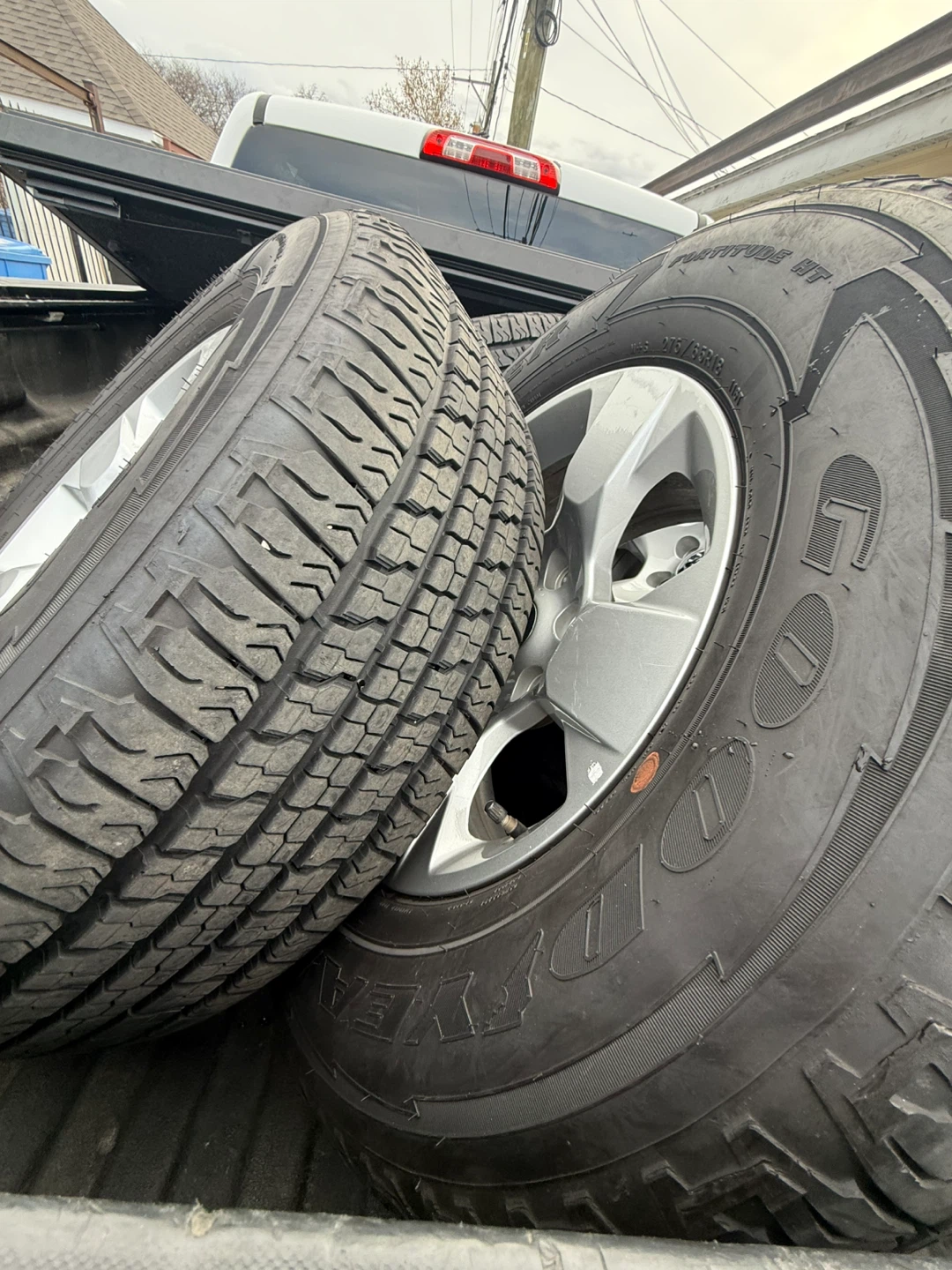 Goodyear Wrangler AT Tires & Rims - Set of 4 - photo 3