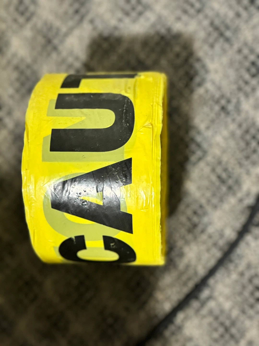 Caution Tape - Yellow - photo 2