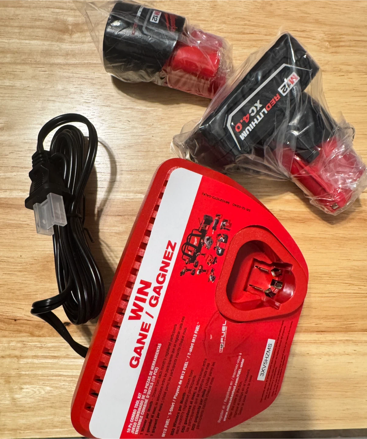Milwaukee M12 Redlithium XC4.0 Batteries & Charger