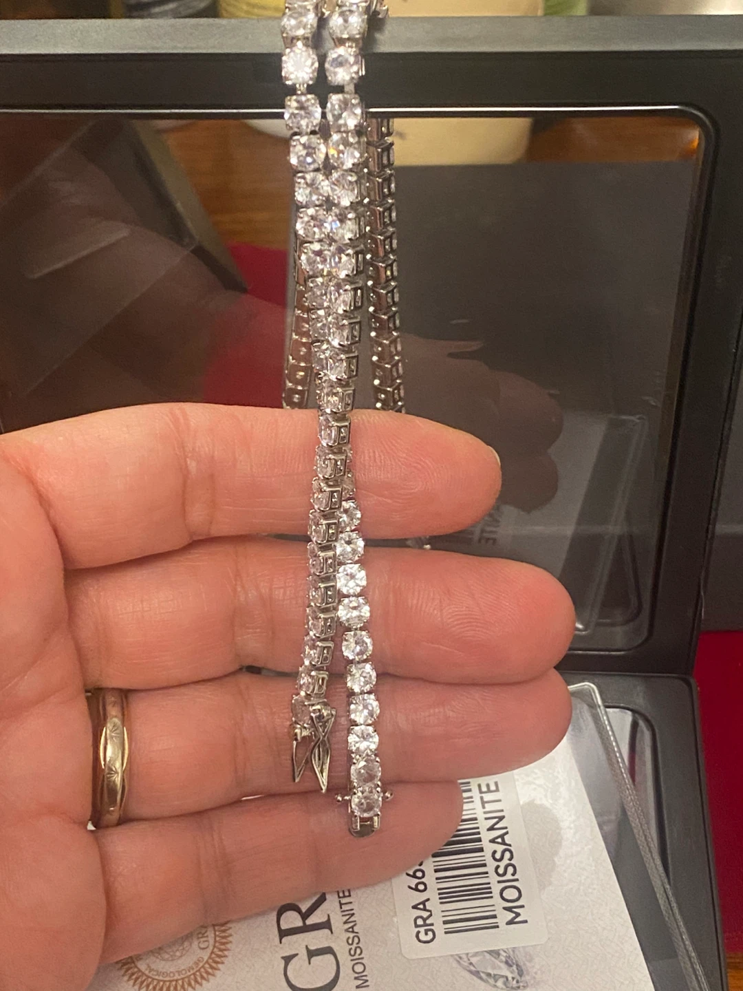 Moissanite Tennis Bracelet - photo 5